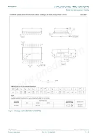 74HCT245D-Q100J數據表 頁面 11