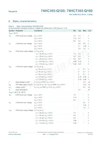 74HCT365D-Q100 Datenblatt Seite 6