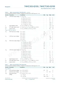 74HCT365D-Q100 Datenblatt Seite 7