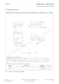 74HCT3G07GD Datasheet Pagina 8