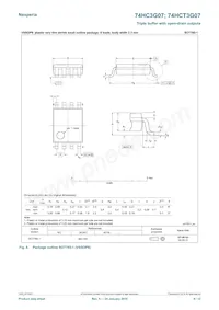 74HCT3G07GD數據表 頁面 9