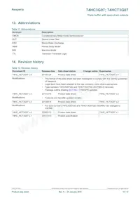 74HCT3G07GD Datasheet Pagina 10