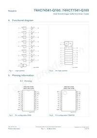 74HCT7541D-Q100J Datenblatt Seite 2