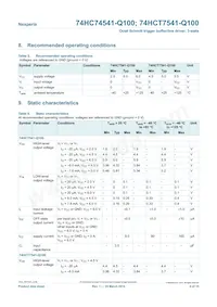 74HCT7541D-Q100J Datenblatt Seite 4