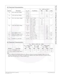 74LCX32SJ Datasheet Page 4