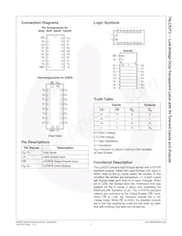 74LCX373SJX Datasheet Page 2