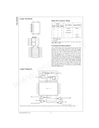 74LCX543MTCX Datasheet Pagina 3