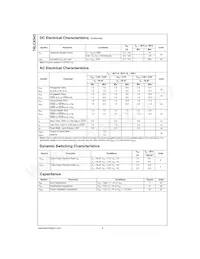 74LCX543MTCX Datasheet Pagina 5