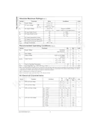 74LCXH162244MTD Datasheet Pagina 4