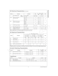 74LCXH162244MTD Datasheet Pagina 5