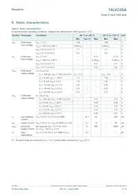 74LVC08APW/AUJ數據表 頁面 4