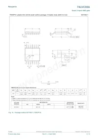 74LVC08APW/AUJ數據表 頁面 9