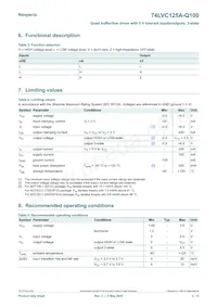 74LVC125AD-Q100J Datasheet Page 3