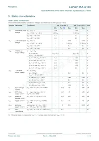 74LVC125AD-Q100J Datasheet Pagina 4