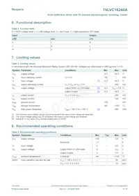 74LVC16240ADL Datasheet Pagina 4