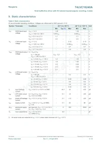 74LVC16240ADL Datenblatt Seite 5