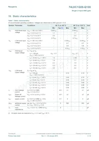 74LVC1G08GV-Q100 Datasheet Pagina 4