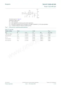 74LVC1G08GV-Q100 Datasheet Pagina 6