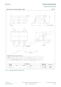 74LVC1G08GV-Q100數據表 頁面 8