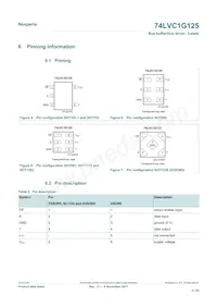 74LVC1G125GN Datasheet Pagina 3