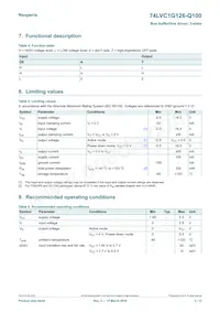 74LVC1G126GV-Q100H Datenblatt Seite 3