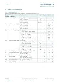 74LVC1G126GV-Q100H Datasheet Pagina 4