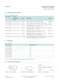 74LVC1G332GN數據表 頁面 2