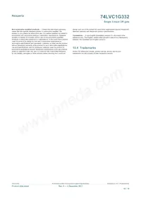 74LVC1G332GN Datasheet Page 18