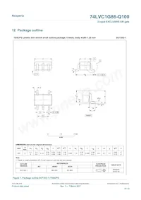 74LVC1G86GV-Q100H數據表 頁面 8