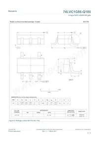 74LVC1G86GV-Q100H數據表 頁面 9