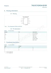 74LVC1GX04GV-Q100H Datenblatt Seite 3