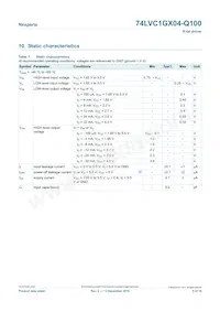 74LVC1GX04GV-Q100H數據表 頁面 5