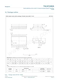 74LVC240APW/AUJ Datasheet Pagina 10