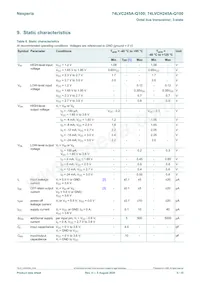 74LVC245ABX-Q100X Datasheet Pagina 5