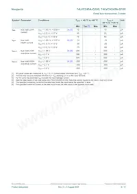 74LVC245ABX-Q100X Datasheet Pagina 6