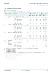 74LVC245ABX-Q100X Datasheet Pagina 7