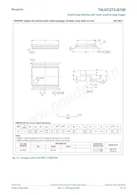 74LVC273D-Q100J Datasheet Pagina 10