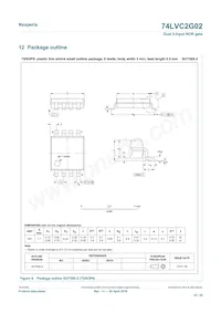 74LVC2G02GD Datasheet Pagina 10