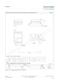 74LVC2G02GD數據表 頁面 11