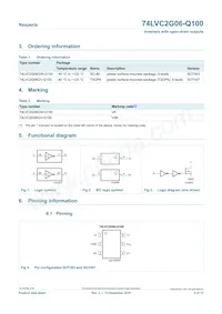 74LVC2G06GV-Q100H Datasheet Page 2