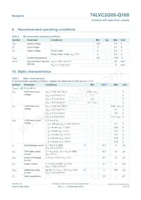 74LVC2G06GV-Q100H Datasheet Pagina 4