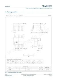 74LVC2G17GN Datasheet Pagina 10