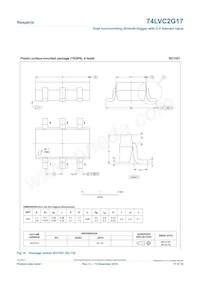 74LVC2G17GN Datasheet Pagina 11