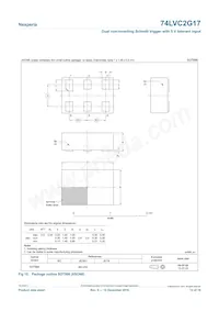 74LVC2G17GN Datasheet Pagina 12