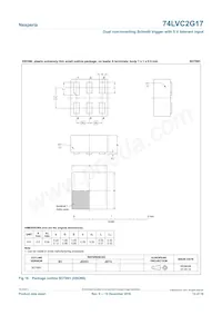 74LVC2G17GN數據表 頁面 13