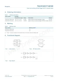 74LVC2G17GV-Q100H Datasheet Page 2