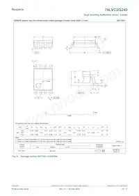 74LVC2G240GD Datasheet Pagina 10