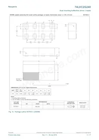 74LVC2G240GD Datasheet Pagina 11