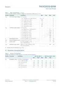 74LVC2G32DP-Q100H Datasheet Pagina 6