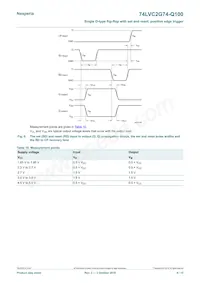 74LVC2G74DC-Q100H Datasheet Pagina 9